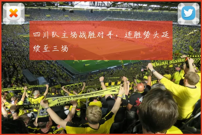 四川队主场战胜对手，连胜势头延续至三场